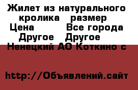 Жилет из натурального кролика,44размер › Цена ­ 500 - Все города Другое » Другое   . Ненецкий АО,Коткино с.